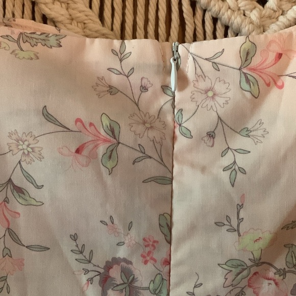 For This Moment Cottagecore Romantic Renaissance Tea Rose Milk Maid Dress Large - Picture 6 of 10